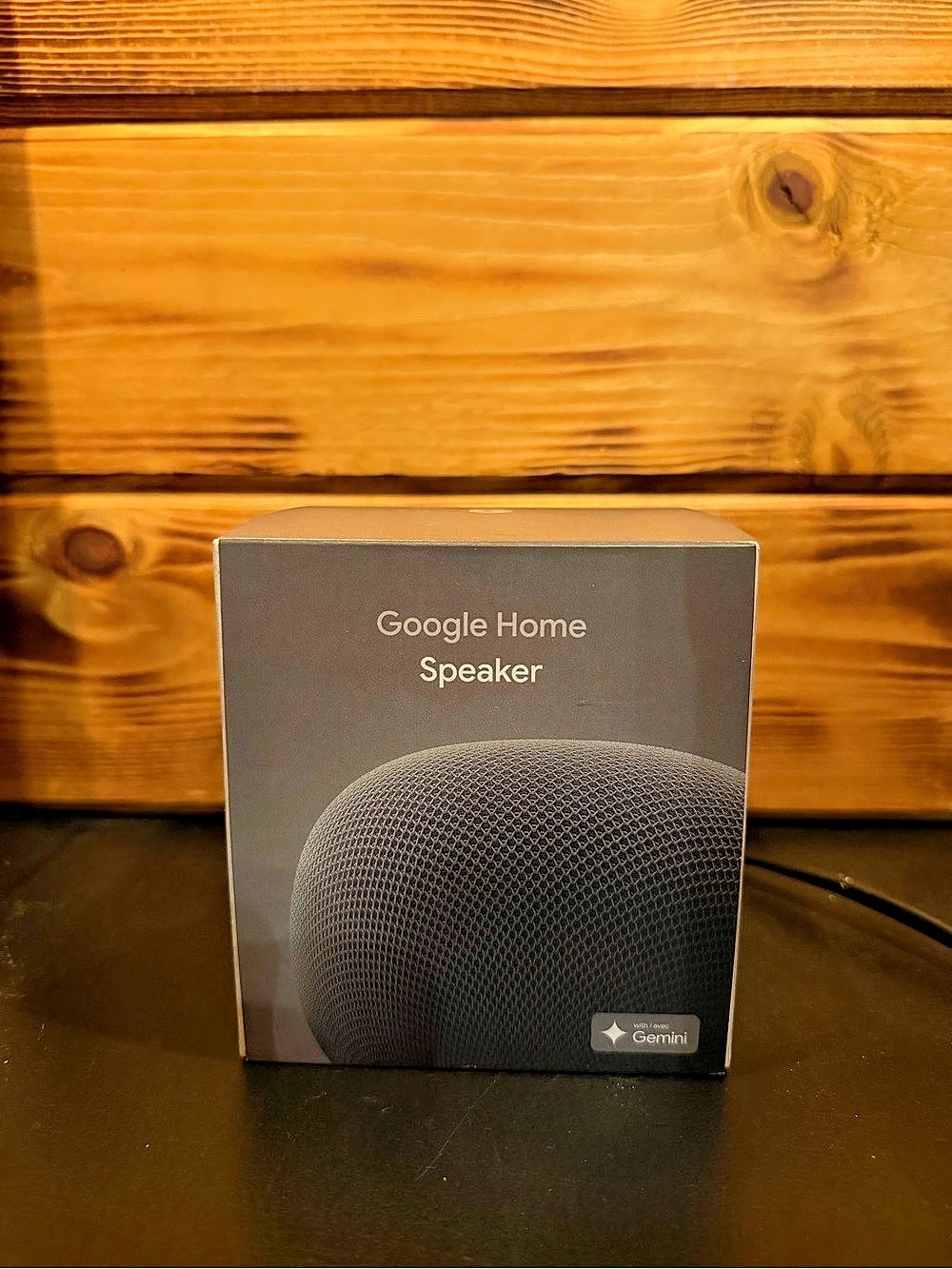 Google Home Speaker Black NWT